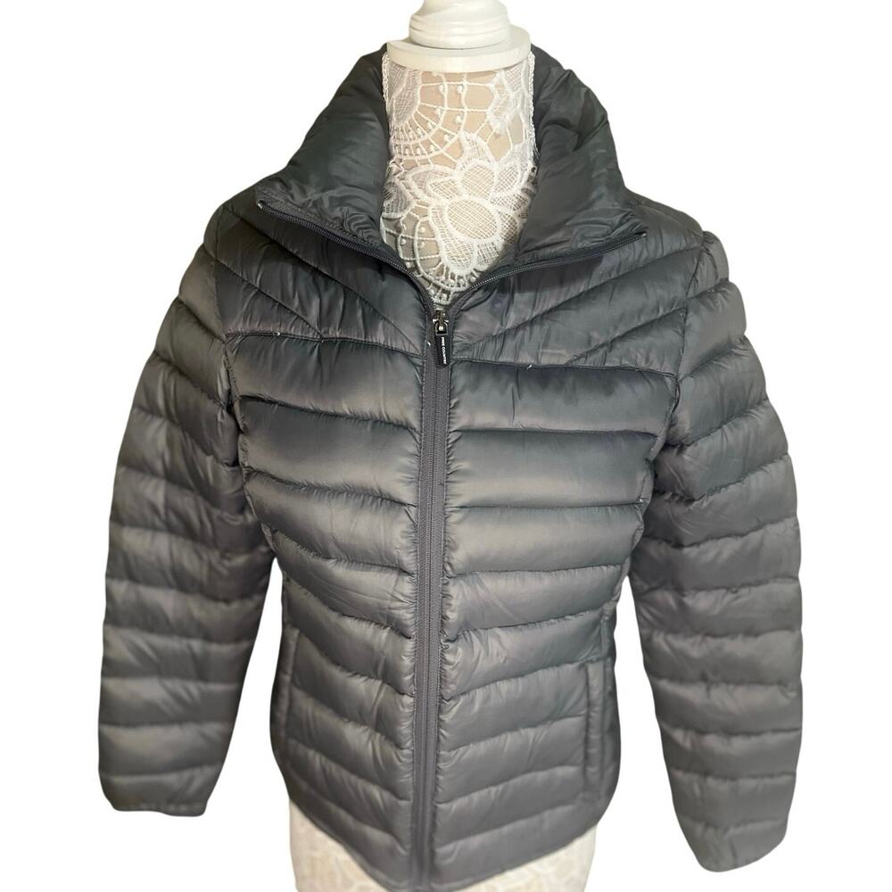 Free Country Cozy Gray Down Puffer Coat- Neutral- Winter-Womens  Small-EUC